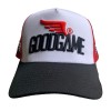 Casquette trucker 3D Logo rouge