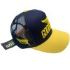 Casquette trucker  marine et jaune